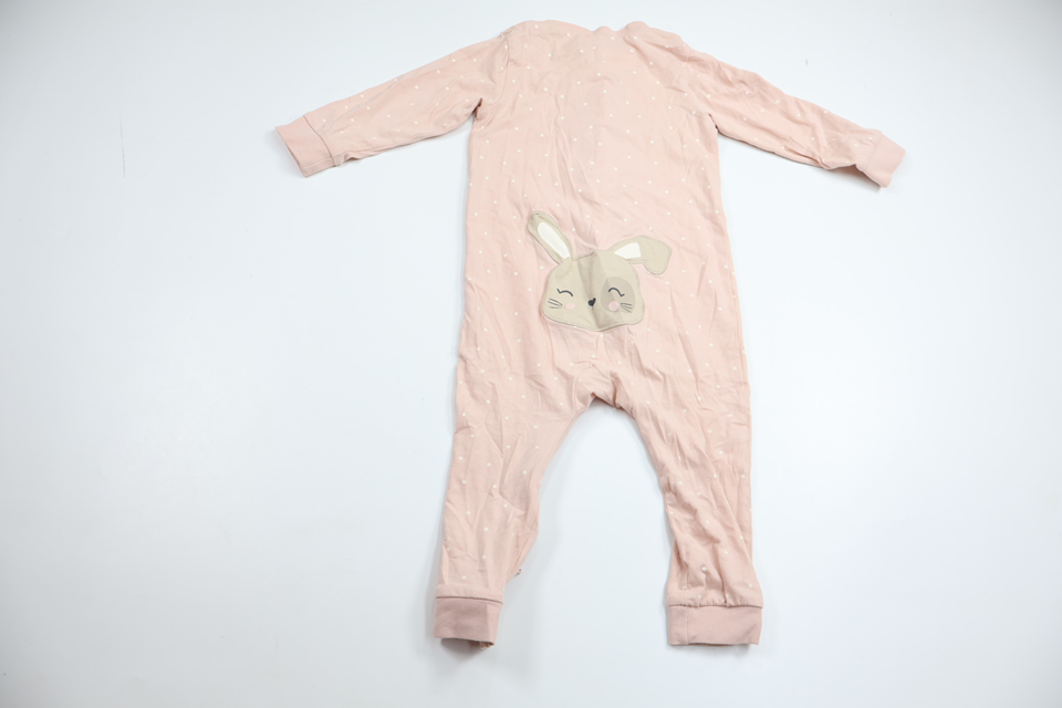 Pyjamas med kanin från Kappahl - Storlek 80 - Rosa