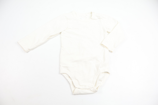 Bodysuit fra Lindex - Størrelse 80 - Hvid
