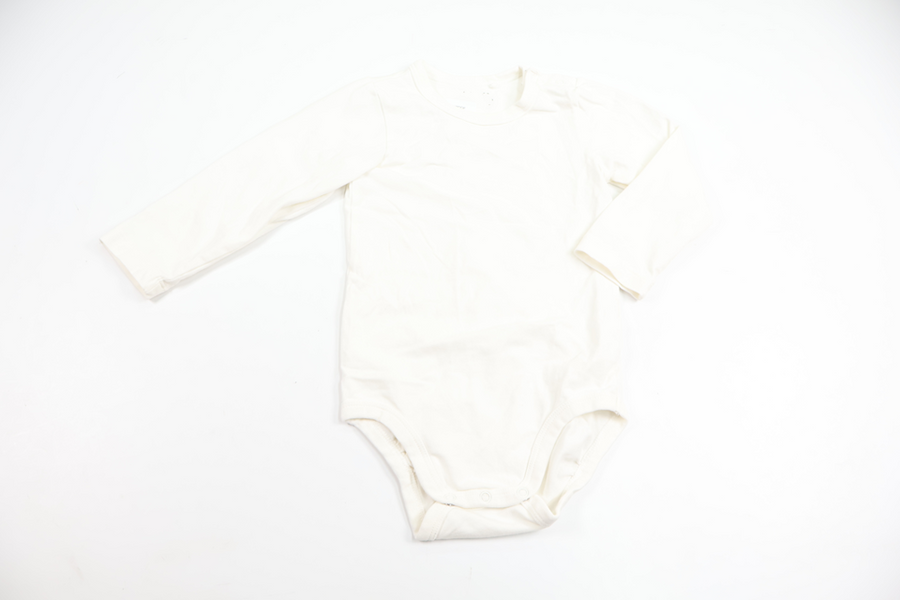 Bodysuit fra Lindex - Størrelse 80 - Hvid