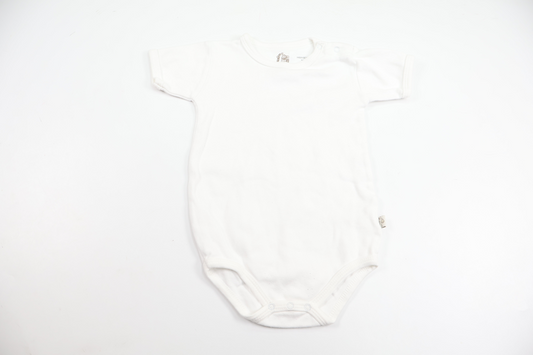 Body fra Basic U - Størrelse 86 - Hvid
