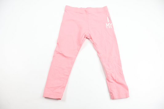 Leggings fra Lupilu - Størrelse 86/92 - Lyserød