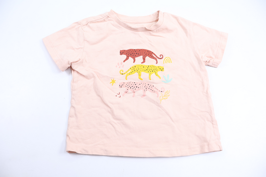 T-shirt fra Ellos - Størrelse 98/104 - Rosa