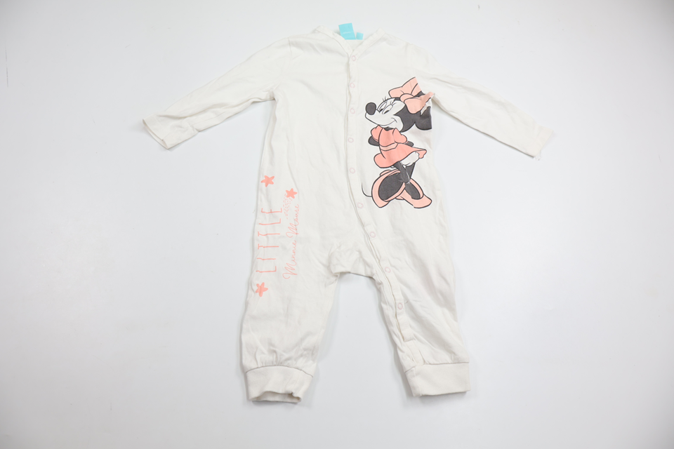 Pyjamas med Mimmi från Disney - Storlek 68/74 - Vit