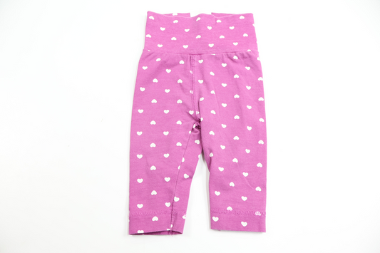 Bukser med hjerter fra H&M - Størrelse 62 - Lilla