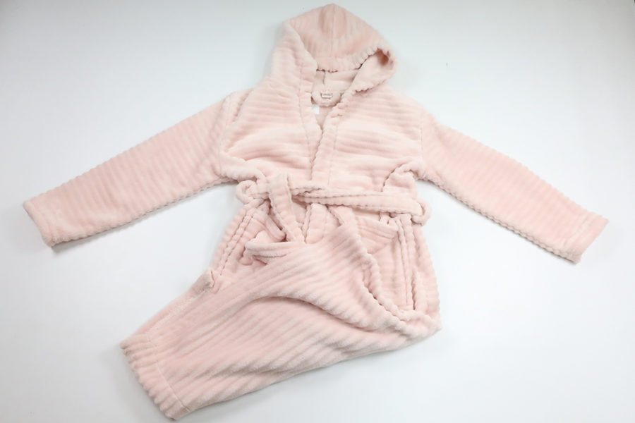 Badekåbe/Morgenkåbe fra Ukendt - Størrelse 122/128 - Rosa