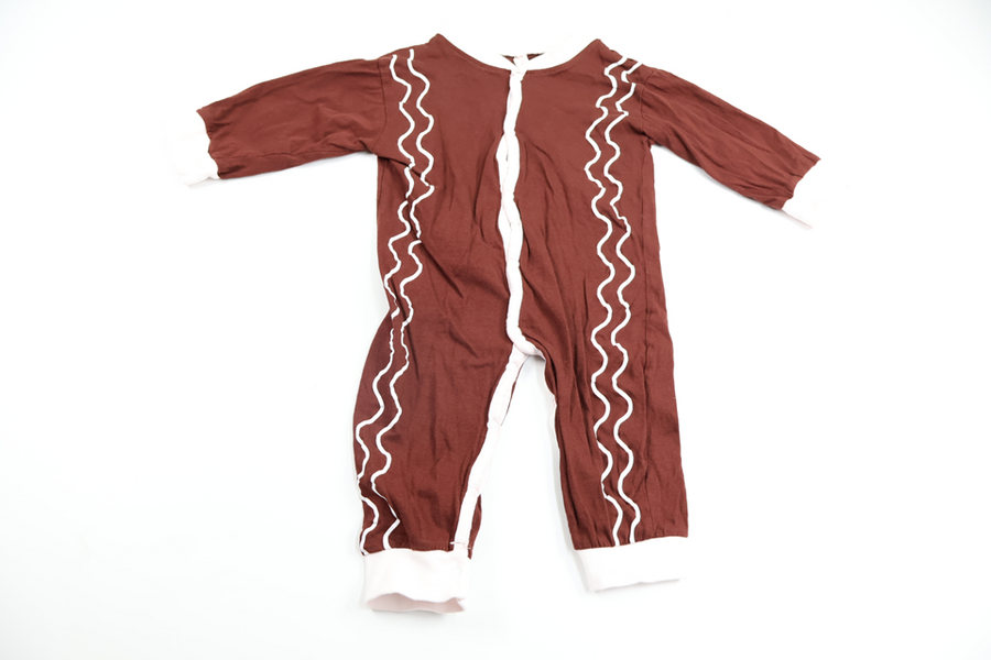 Pyjamas fra Christmas - Størrelse 74/80 - Brun