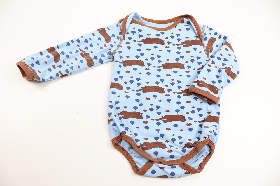 Bodysuit fra Snoozy - Størrelse 74/80 - Blå