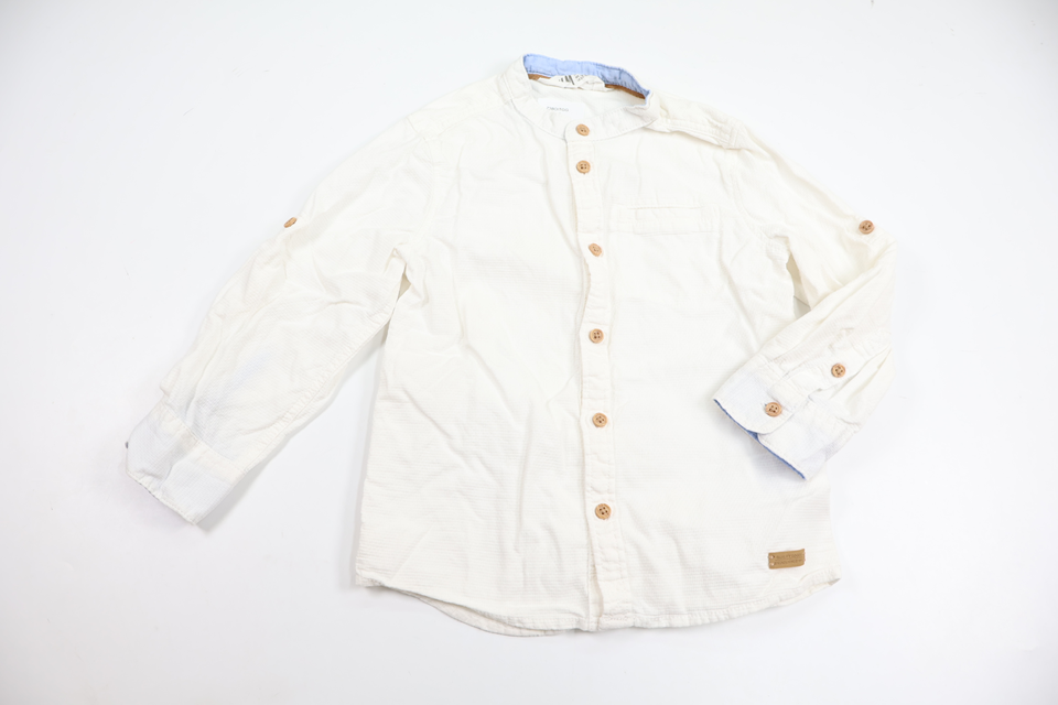Skjorte fra H&M - Størrelse 104 - Hvid