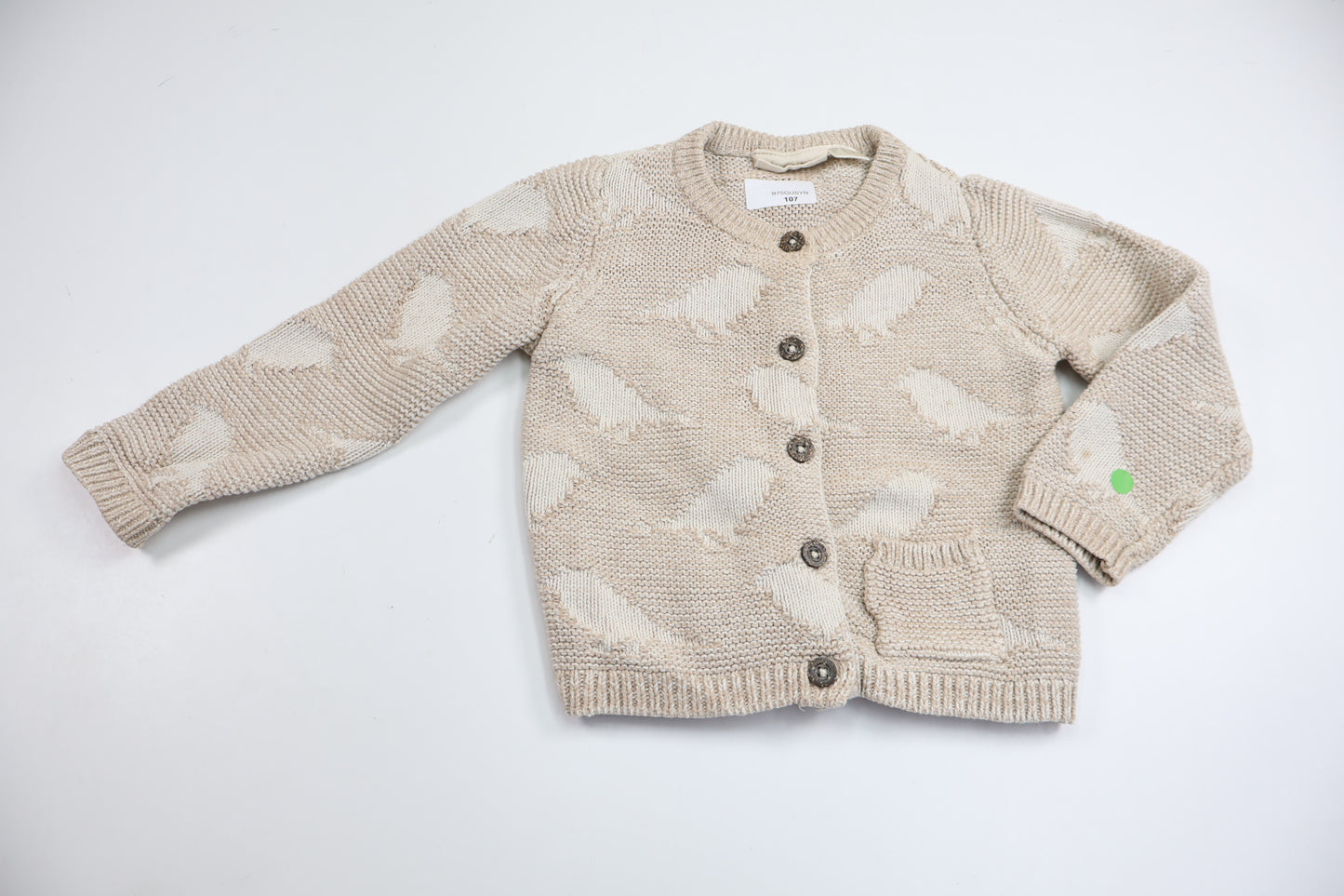 Stickad kofta från Lupilu - Storlek 74/80 - Beige