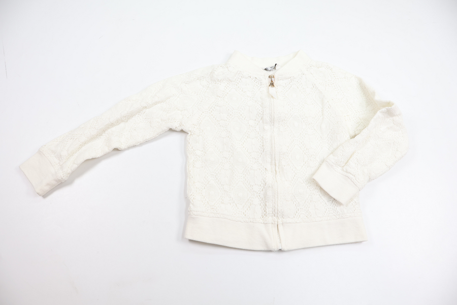 Cardigan fra Cubus - Størrelse 98/104 - Hvid