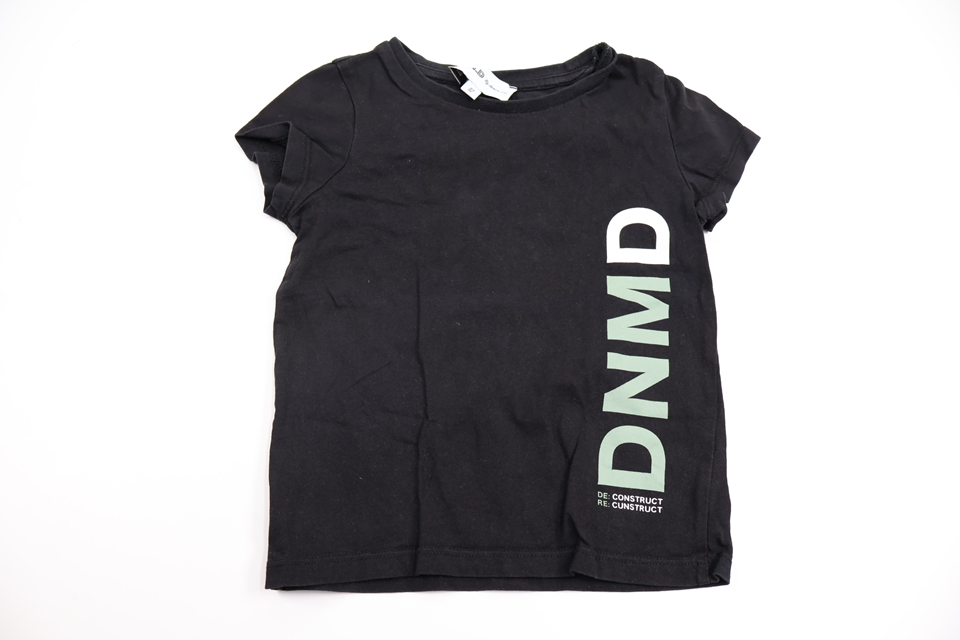 T-shirt fra Denim Day - Størrelse 92 - Sort