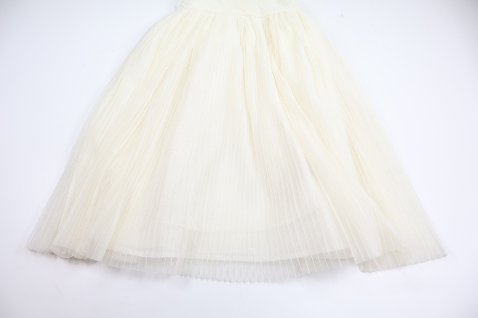 Tylkjole/Festkjole fra H&M - Størrelse 116 - Off-white