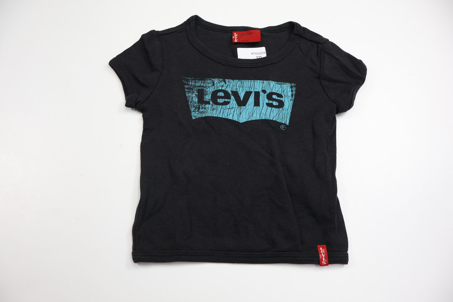 T-shirt från Levi's - Storlek 80/86 - Svart