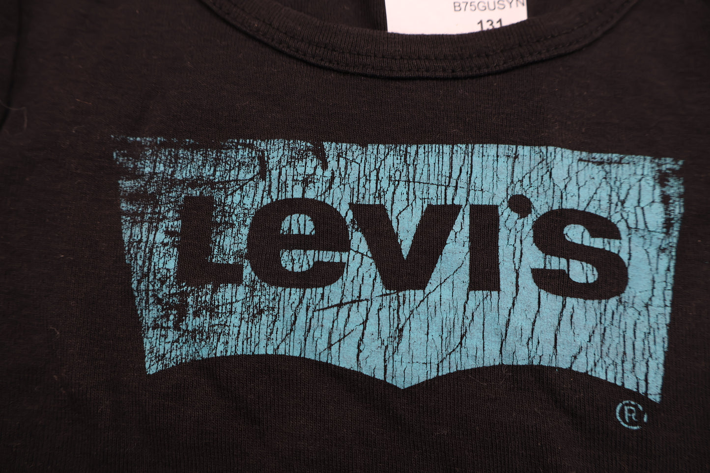T-shirt från Levi's - Storlek 80/86 - Svart