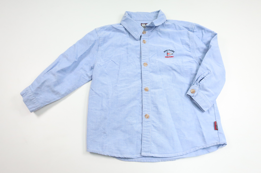 Skjorte fra Mini Claire - Størrelse 104 - Blå