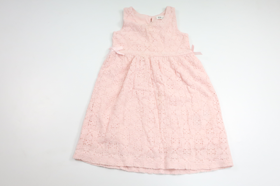 Blomsterkjole fra H&M - Størrelse 98/104 - Lyserød
