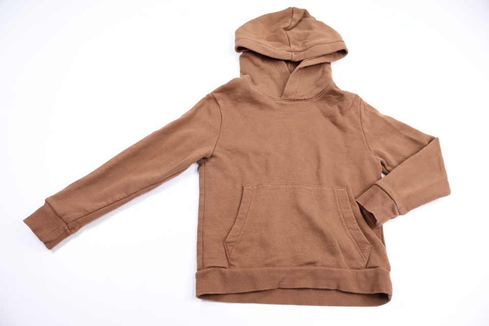 Hættetrøje fra H&M - Størrelse 122/128 - Brun