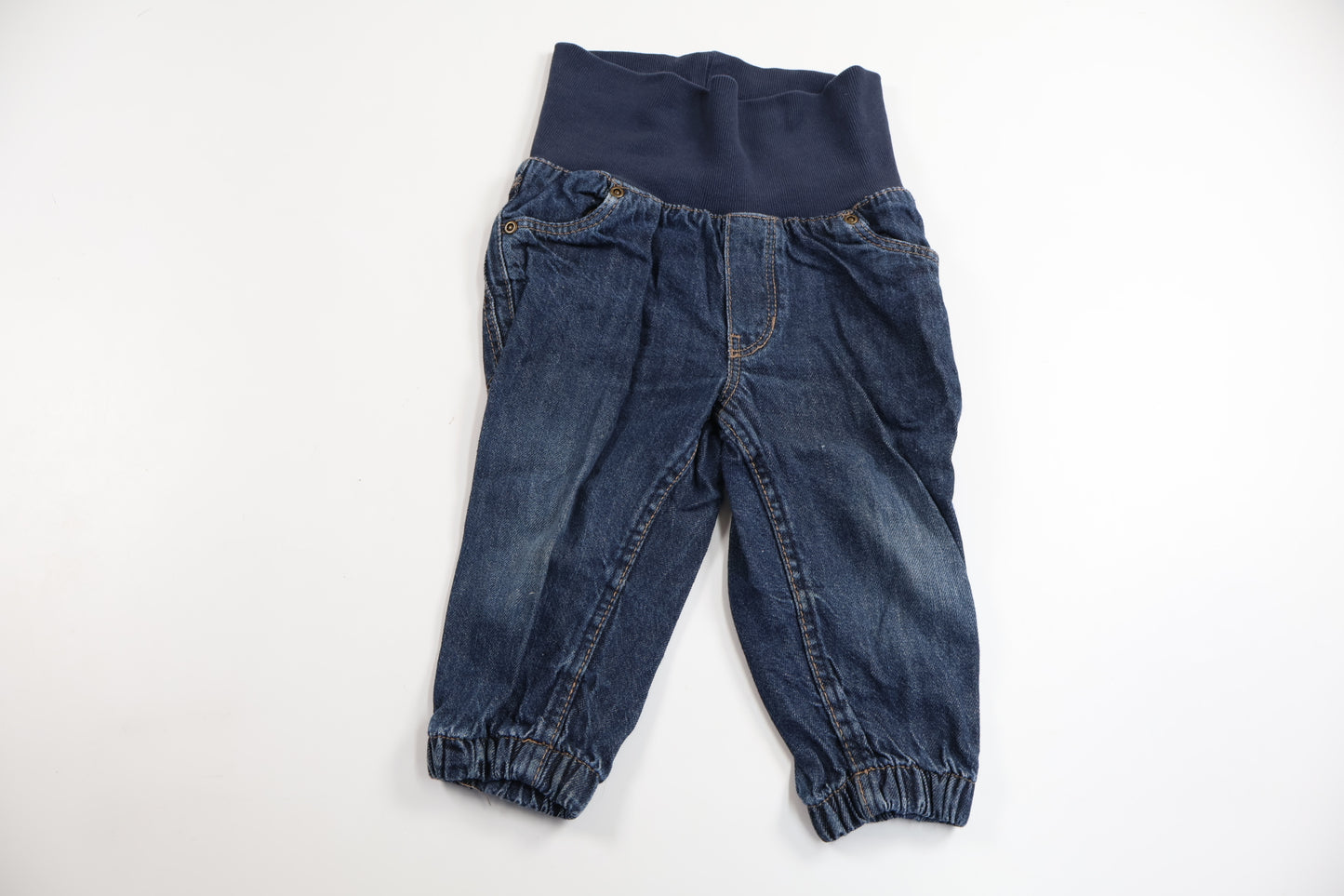 Jeansbyxor från H&M - Storlek 74 - Denim
