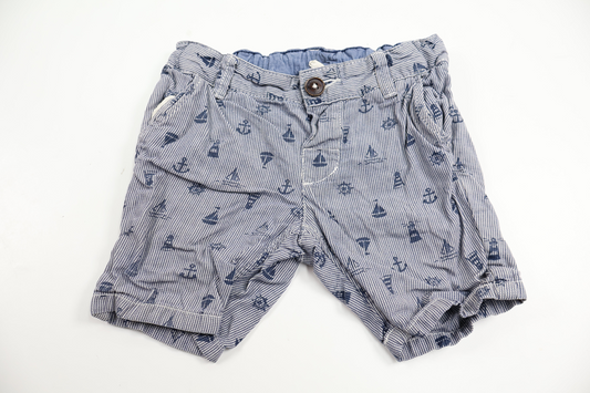 Shorts fra H&M - Størrelse 74 - Marineblå