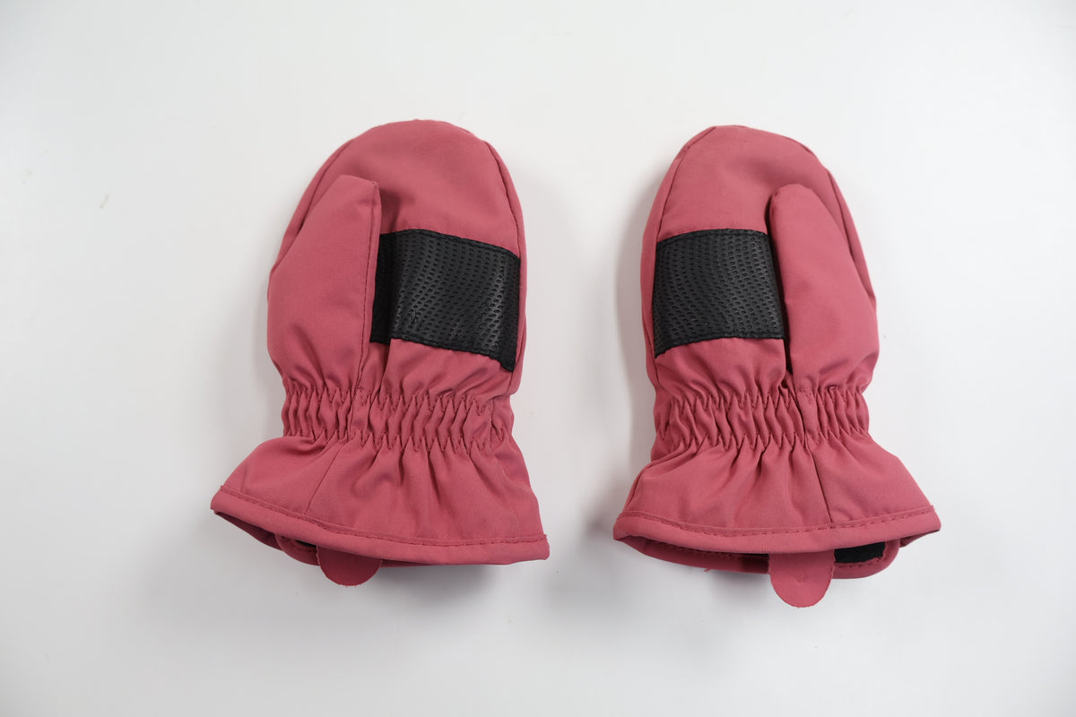 Fleecefodrade vantar från Polarn o. Pyret - Storlek 86/92 - Rosa