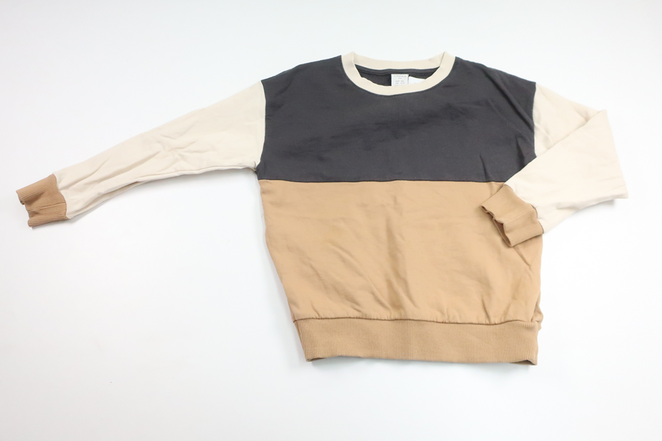Sweatshirt fra Lindex - Størrelse 122 - Beige