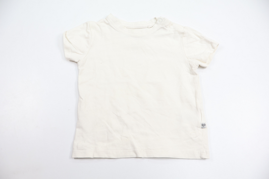 T-shirt fra BEBE - Størrelse 80 - Råhvid