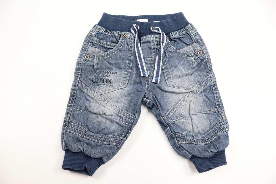 Forede cowboybukser fra FIX by Lindex - Størrelse 62 - Denim
