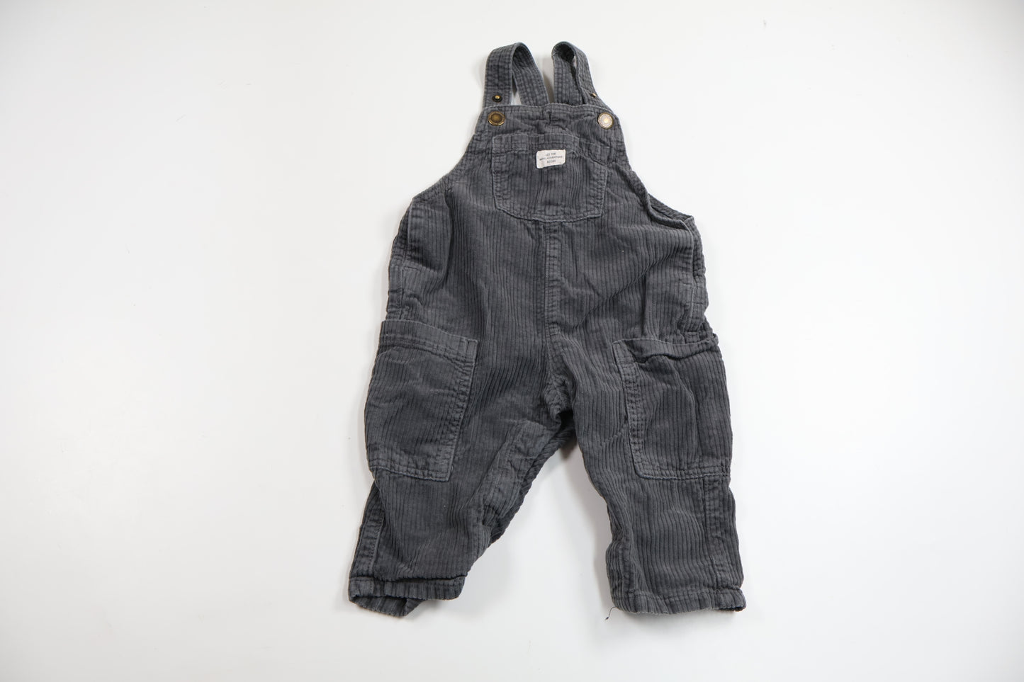 Hängselbyxor från H&M - Storlek 68 - Grå