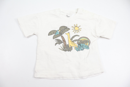 T-shirt fra ICA I Love Eco - Størrelse 68 - Hvid