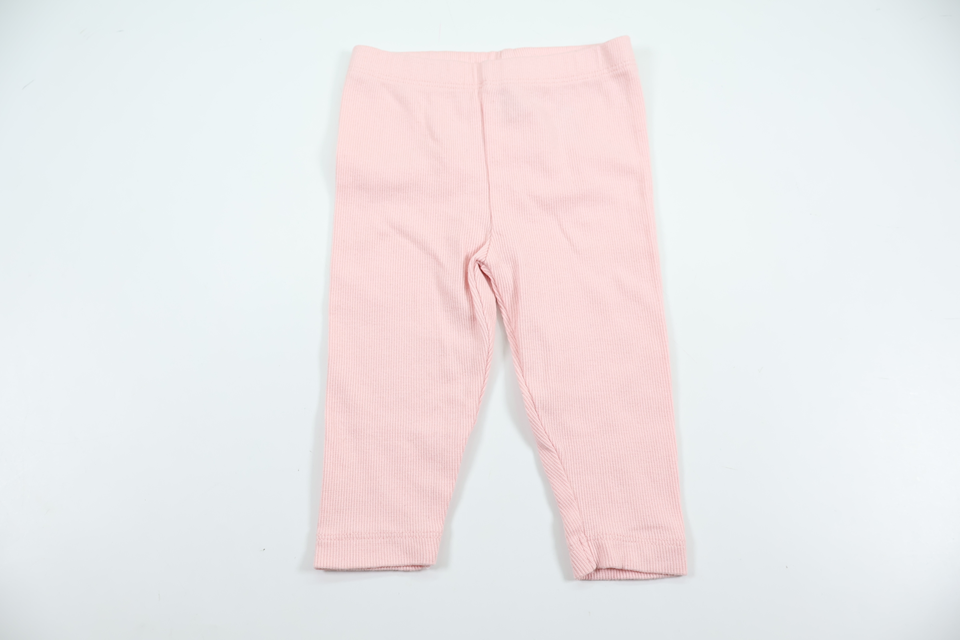 Ribbede bukser fra ICA I Love Eco - Størrelse 68 - Pink
