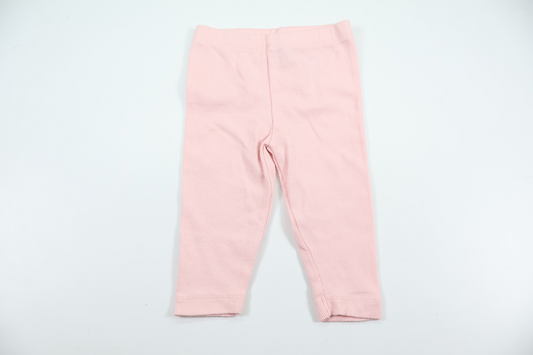 Ribbede bukser fra ICA I Love Eco - Størrelse 68 - Pink