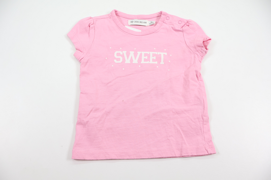 T-shirt fra Casual Girls Wear - Størrelse 74 - Rosa