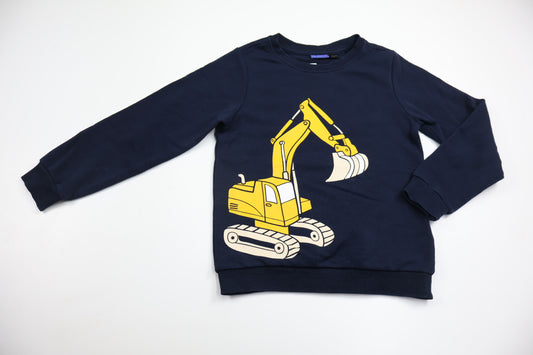 Sweatshirt från Lupilu - Storlek 110/116 - Marinblå
