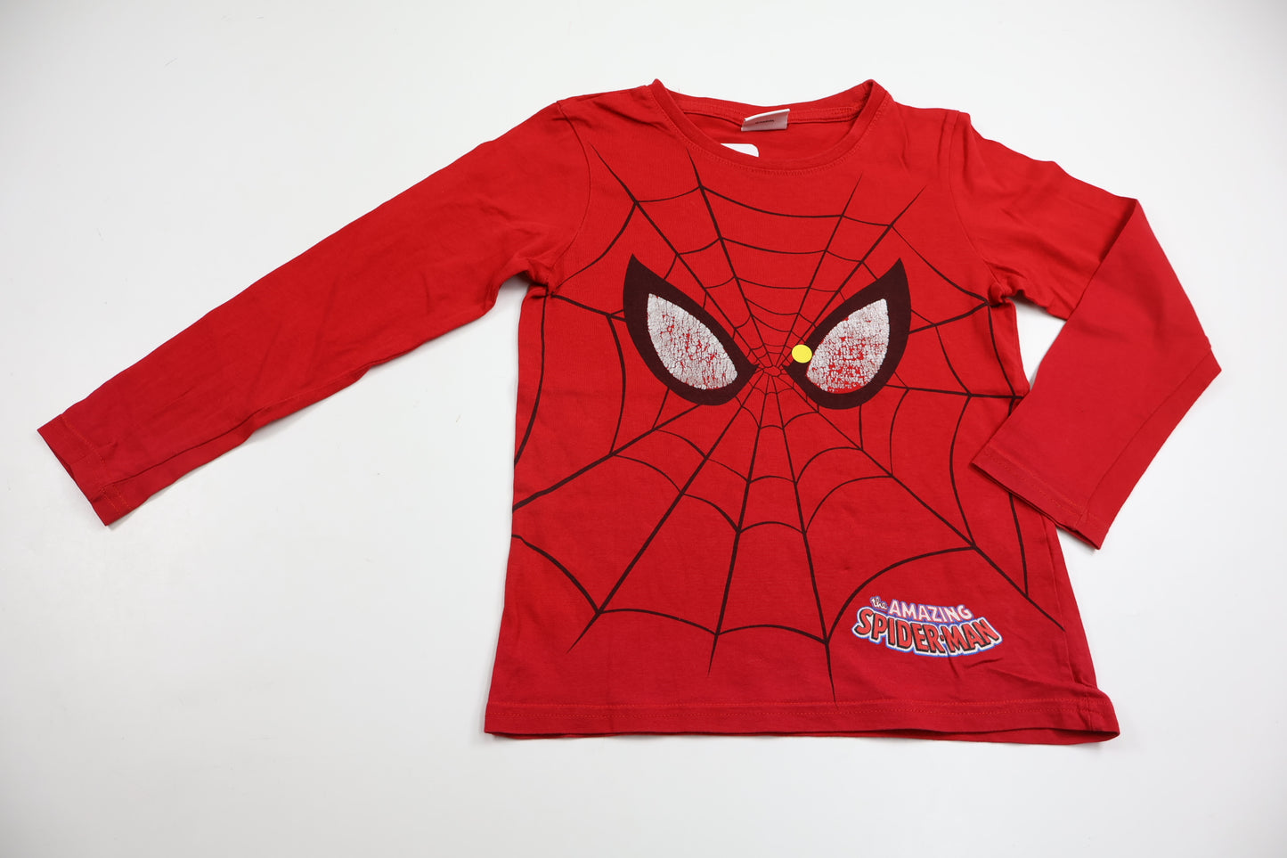 Tröja med Spindelmannen från Marvel - Storlek 110 - Röd
