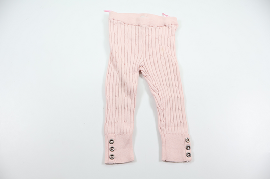 Strikbukser fra Åhléns - Størrelse 74/80 - Rosa