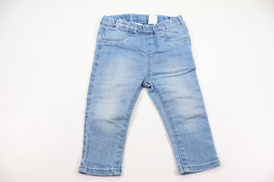 Jeans fra H&M - Størrelse 74 - Denim