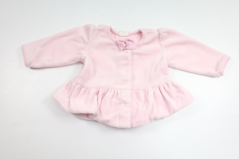 Fleececardigan fra H&M - Størrelse 62 - Rosa