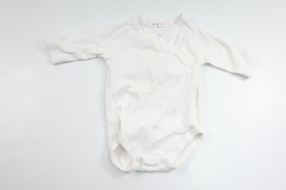 Wrap-body fra Newbie - Størrelse 50 - Hvid