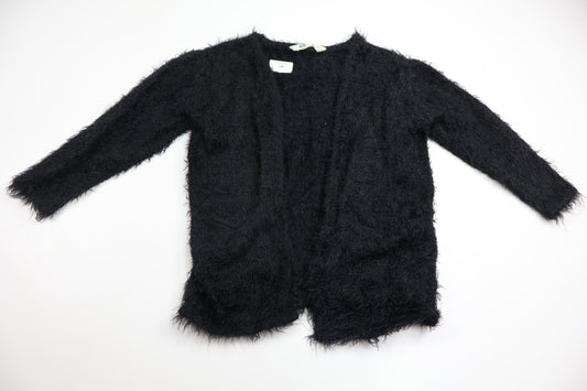 Lurvig kofta från H&M - Storlek 98/104 - Svart