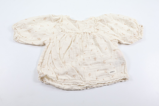 Tunika fra Newbie - Størrelse 74 - Off-white