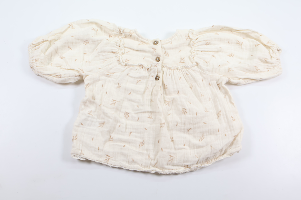 Tunika fra Newbie - Størrelse 74 - Off-white