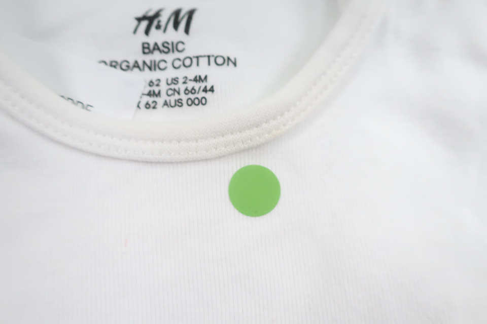 Bodysuit fra H&M - Størrelse 62 - Hvid