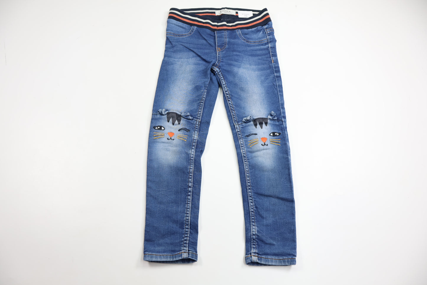 Jeansbyxor från Lindex - Storlek 110 - Denim