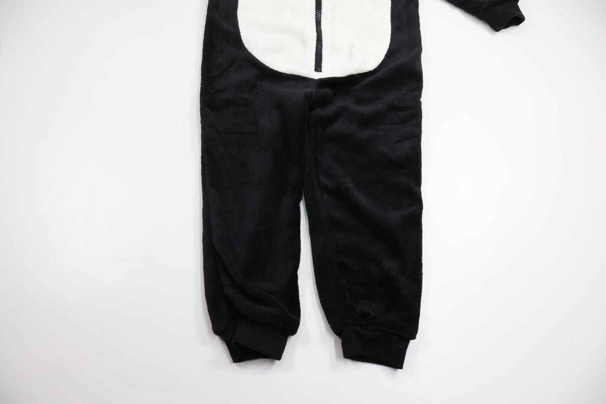 Fleeceoverall Panda från Luca & Lola - Storlek 98/104 - Svart