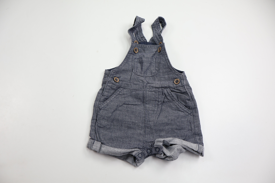 Hängselshorts från Newbie - Storlek 62 - Marinblå