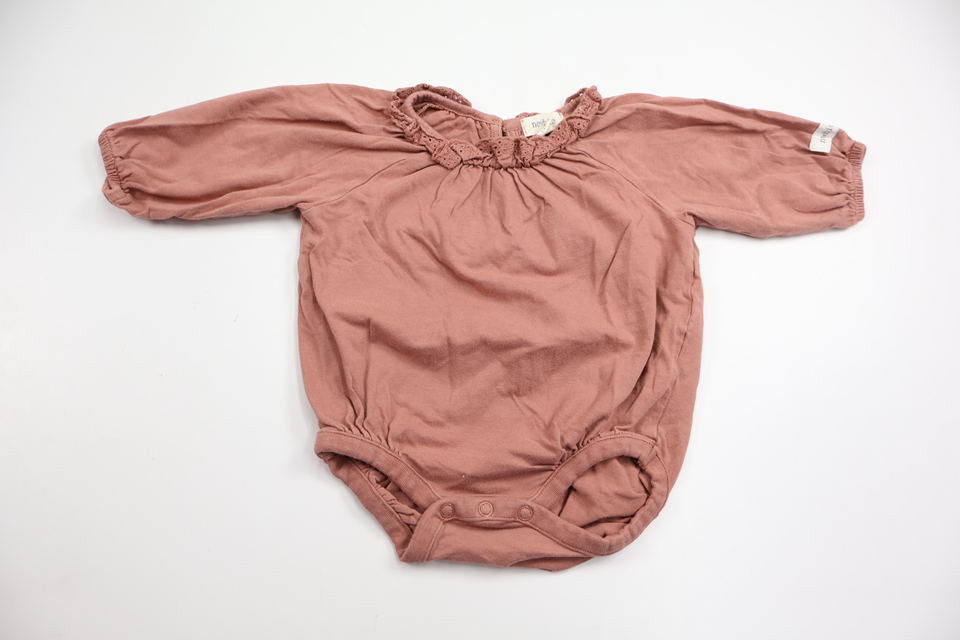 Body från Newbie - Storlek 56 - Rosa