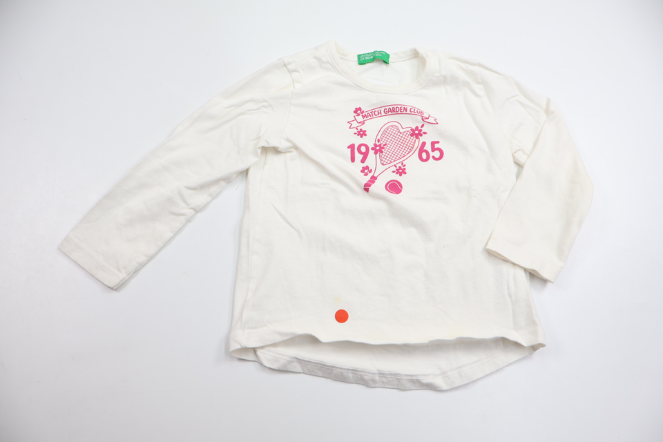 Tröja från United Colors of Benetton - Storlek 90 - Vit