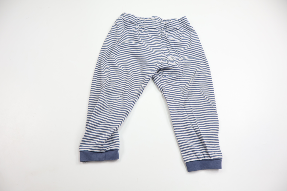Randiga Pyjamasbyxor från Fagottino - Storlek 86 - Blå