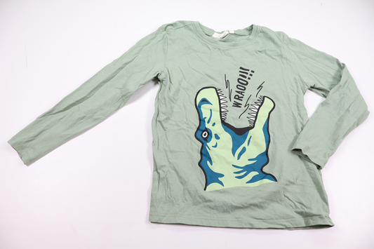 Sweater fra Denim Day - Størrelse 122/128 - Grøn
