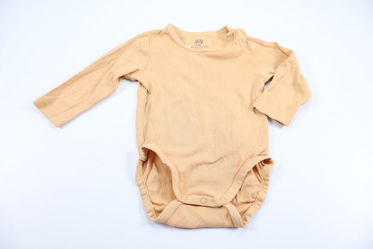Bodysuit fra H&M - Størrelse 74 - Beige